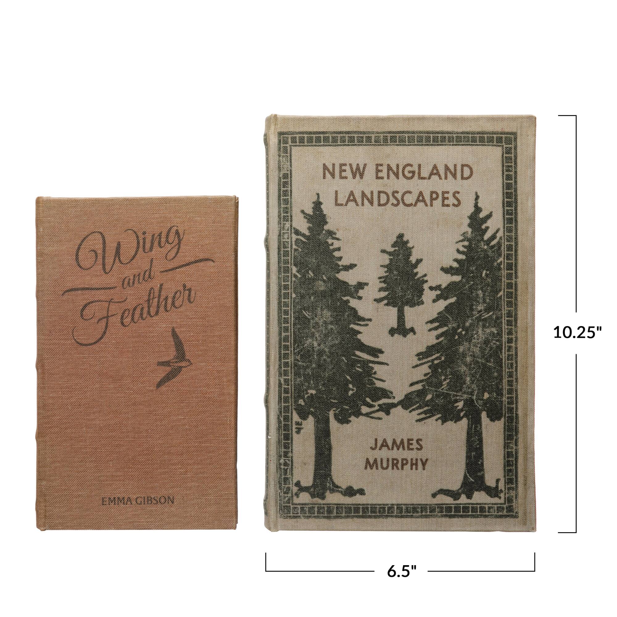 Hello Honey® New England Landscapes Storage Book Box Set